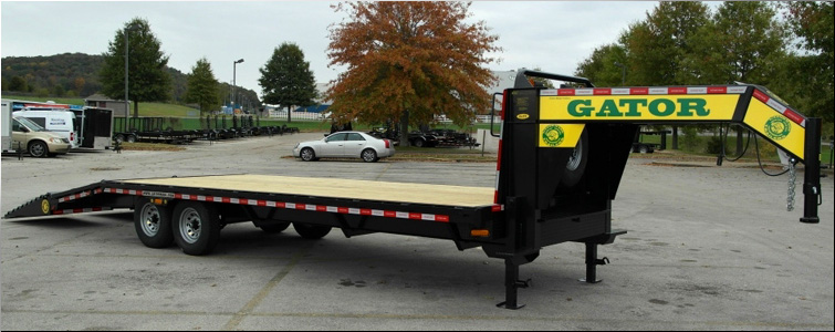 Gooseneck flat bed trailer for sale14k  Champaign County, Ohio